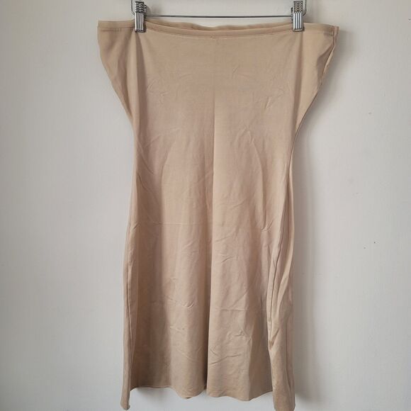 Red Hot by Spanx Sleek Slimmers Strapless Full Slip   XL - Picture 5 of 8